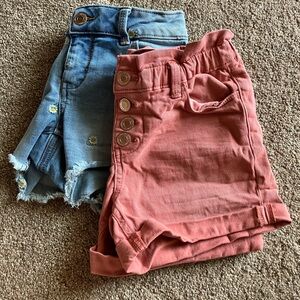 SO girls jean shorts, size 8 girls